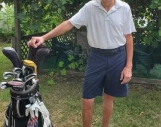 Same Day Knee Replacement Surgery Gets Patient Back to Golf